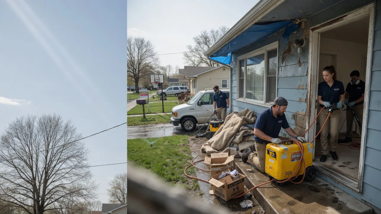 Basement Flood Cleanup in Alma Center, WI near me